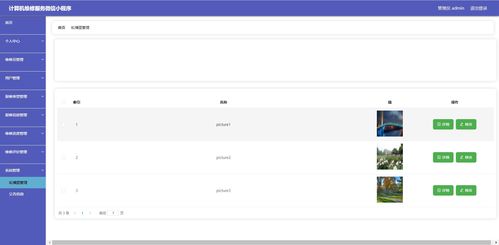 基于Vue前后端分離的微信小程序計算機維修服務后臺管理系統設計與實現